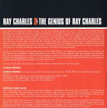 CD Ray Charles: The Genius Of Ray Charles DIGI