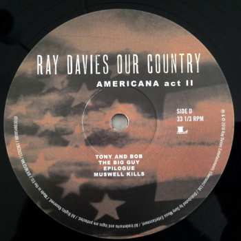 2LP Ray Davies: Our Country: Americana Act II