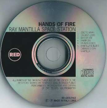 CD Ray Mantilla Space Station: Hands Of Fire