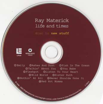 2CD Ray Materick: Life And Times