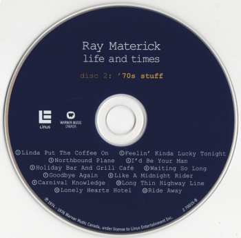 2CD Ray Materick: Life And Times