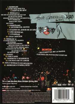 DVD RBD: Tour Generación RBD En Vivo