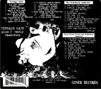 CD Reatards: Teenage Hate