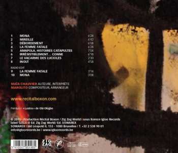 CD Recital Boxon: Elle Frappe La Terre Rouge