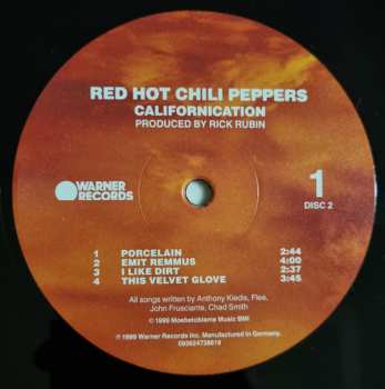 2LP Red Hot Chili Peppers: Californication