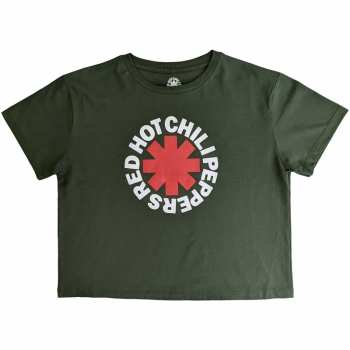Merch Red Hot Chili Peppers: Red Hot Chili Peppers Ladies Crop Top: Classic Asterisk (small) S