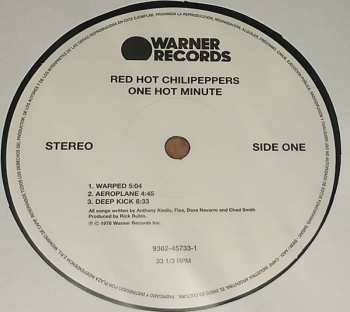 2LP Red Hot Chili Peppers: One Hot Minute