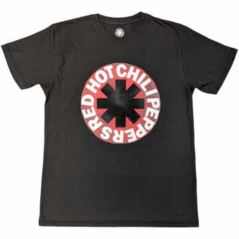 Merch Red Hot Chili Peppers: T-Shirt Red Circle Asterisk