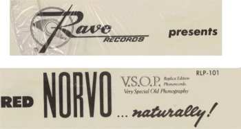 LP Red Norvo Quintet: Norvo... Naturally!