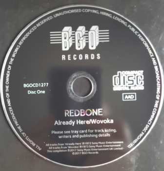 2CD Redbone: Already Here / Wovoka / Beaded Dreams Through Turquoise Eyes