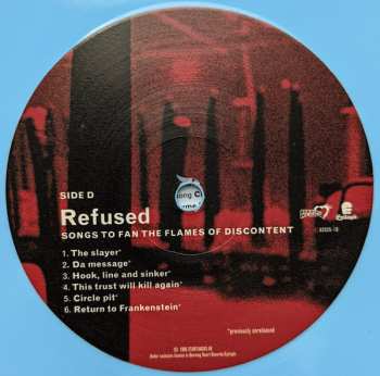 2LP Refused: Songs To Fan The Flames Of Discontent CLR