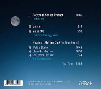 CD Reinaldo Moya: Hearing It Getting Dark