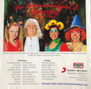 CD Reinhard Lakomy: Der Traumzauberbaum 3 - Rosenhuf Das Hochzeitspferd