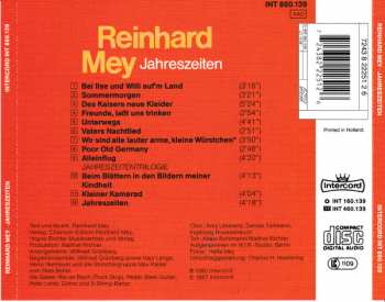 CD Reinhard Mey: Jahreszeiten