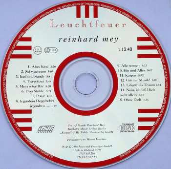 CD Reinhard Mey: Leuchtfeuer
