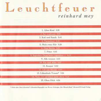 CD Reinhard Mey: Leuchtfeuer
