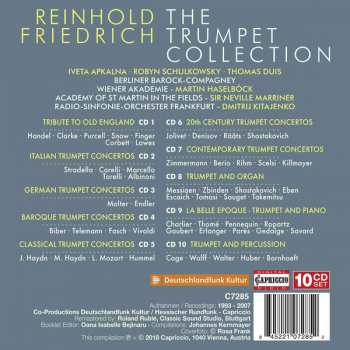 10CD/Box Set Reinhold Friedrich: The Trumpet Collection