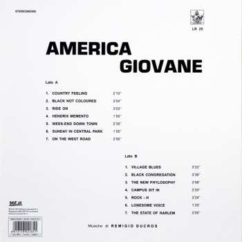 LP Remigio Ducros: America Giovane