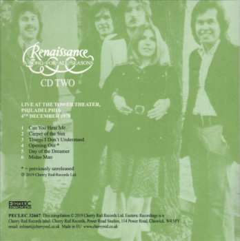 3CD/Box Set Renaissance: A Song For All Seasons DLX