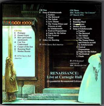 3CD/Box Set Renaissance: Live At Carnegie Hall