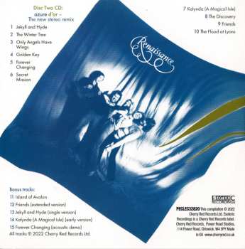 2CD/Box Set/Blu-ray Renaissance: Azure D'or