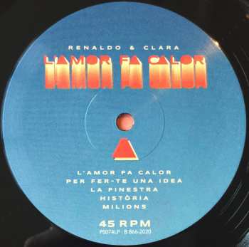 LP Renaldo & Clara: L'Amor Fa Calor
