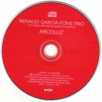 CD/DVD Renaud Garcia-Fons Trio: Arcoluz DIGI