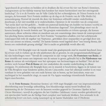 2CD Ottorino Respighi: Fontane Di Roma, Pini Di Roma, Feste Di Roma, Antiche Arie E Danze