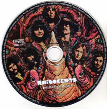 3CD/Box Set Rhinoceros: The Elektra Albums 1968-1970 DIGI