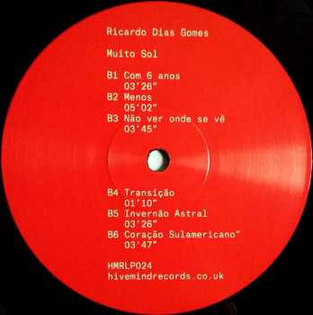 LP Ricardo Dias Gomes: Muito Sol LTD