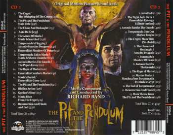 2CD Richard Band: The Pit And The Pendulum (Original Motion Picture Soundtrack) LTD