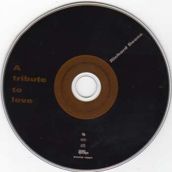 CD Richard Boone: A Tribute To Love