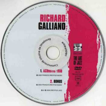 DVD Richard Galliano: Acoustic Trio