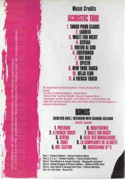 DVD Richard Galliano: Acoustic Trio