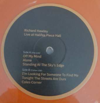 3LP Richard Hawley: Live At Halifax Piece Hall CLR