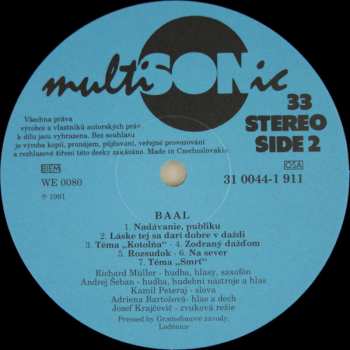 LP Kamil Peteraj: Baal