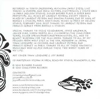 2CD Richard Pinhas: Metal / Crystal