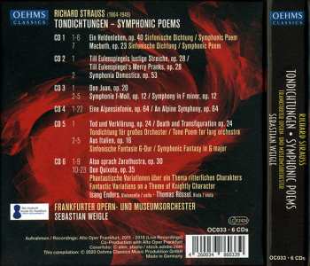 6CD/Box Set Richard Strauss: Tondichtungen • Symphonic Poems