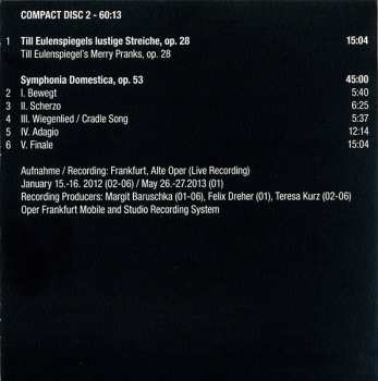 6CD/Box Set Richard Strauss: Tondichtungen • Symphonic Poems