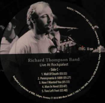 2LP Richard Thompson Band: Live At Rockpalast DLX | LTD