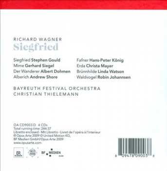 4CD Richard Wagner: Siegfried