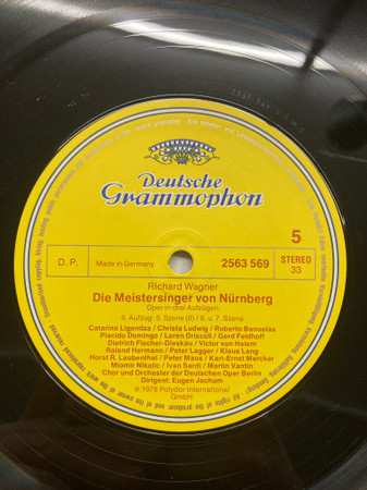 5LP/Box Set Richard Wagner: Die Meistersinger Von Nürnberg