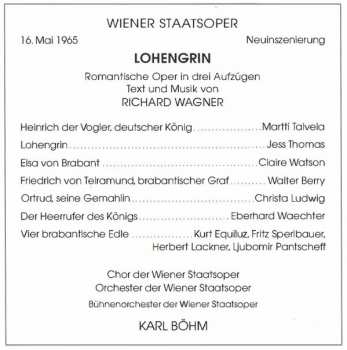 3CD Karl Böhm: Lohengrin