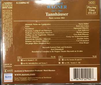 2CD Richard Wagner: Tannhäuser