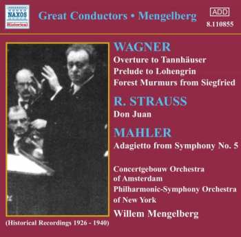 CD Richard Strauss: Wagner/R. Strauss/Mahler