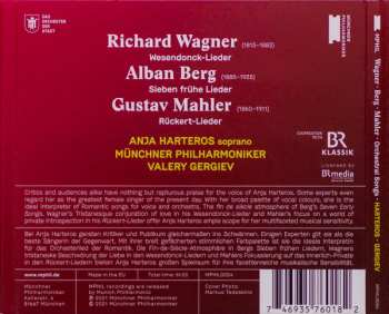 CD Gustav Mahler: Wesendonck-Lieder / Sieben Frühe Lieder / Rückert-Lieder