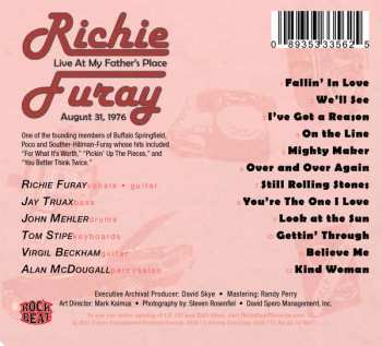 CD Richie Furay: Live At My Father's Place, August 31, 1976