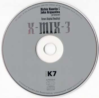 CD Richie Hawtin: X-Mix-3 - Enter: Digital Reality!