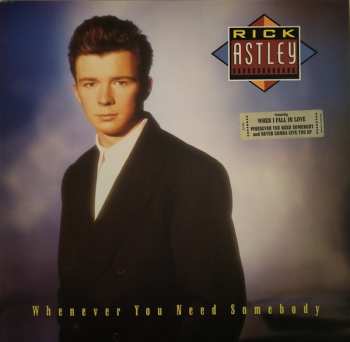 LP Rick Astley: Whenever You Need Somebody