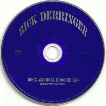 CD Rick Derringer: Rock And Roll Hoochie Koo (The Best Of - Relaunched)